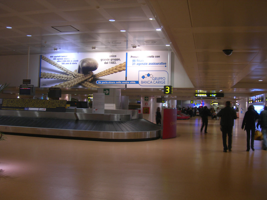 spazi pubblicitari in aeroporto di Venezia