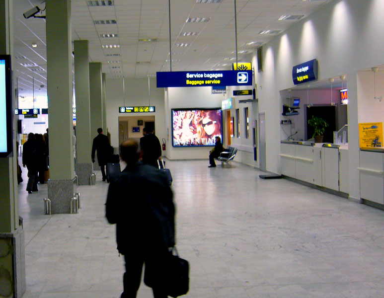 spazi pubblicitari aeroporto di Nizza