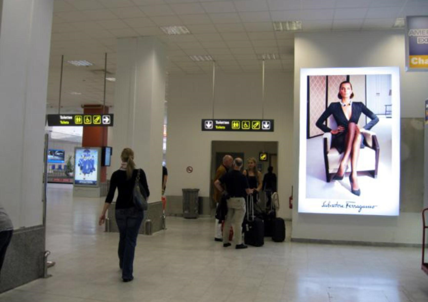 spazio pubblicitario aeroporto di Nizza