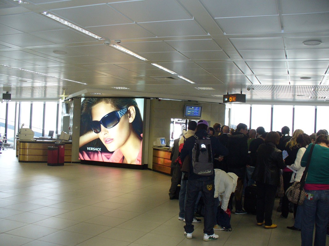 advertising di grande impatto a Roma fiumicino